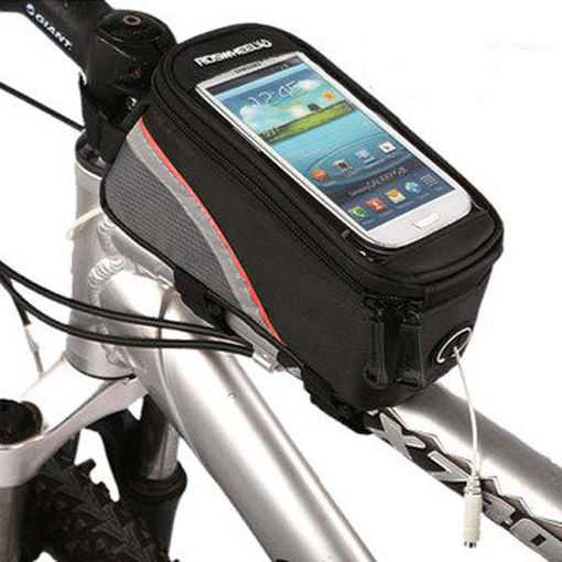 ROSWHEEL Tas Barang Sepeda Smartphone Holder Touch Waterproof - YP35