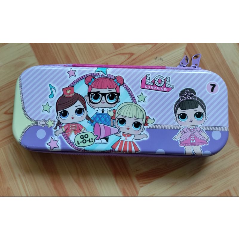 PENCIL CASE KARAKTER / Tempat Pensil  ( Resleting )