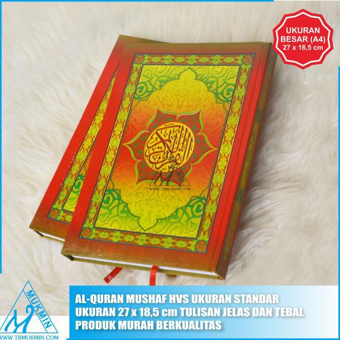 READY-STORE AL-QURAN STANDAR HVS UKURAN A4 TULISAN TEBAL DAN BESAR