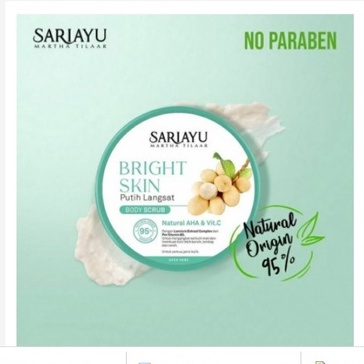 Sariayu Bright Skin Putih Langsat Body Scrub 175gr(Kemasan Baru)