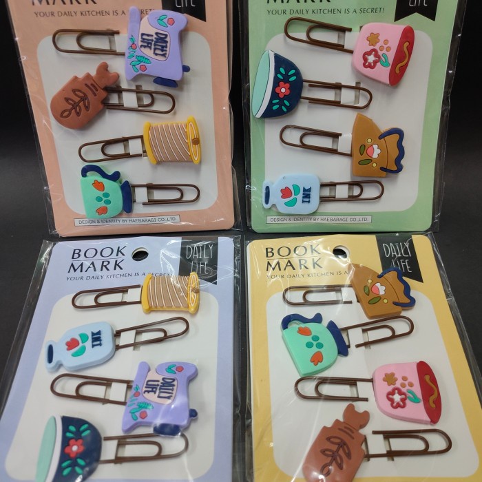 

Nikmati Bookmark/Clip/Pembatas Buku Motif Teapot Hot Sale