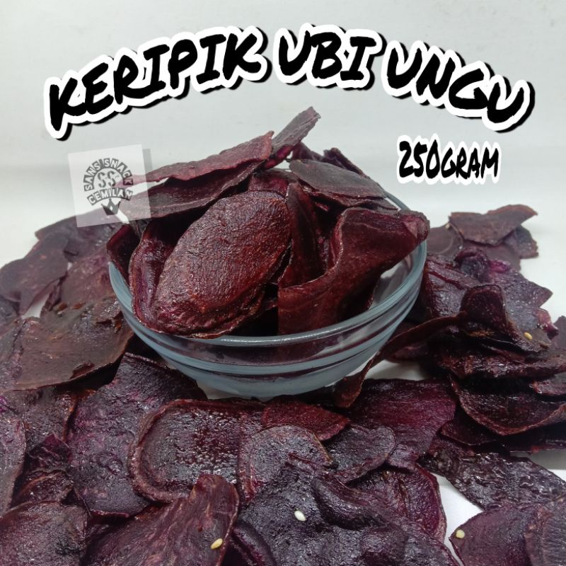 

Keripik Ubi Ungu Manis / Kripik Ubi Gandola / Ubi Wijen