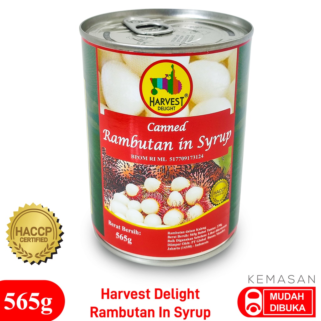 

Harvest Delight Rambutan in Syrup 565g