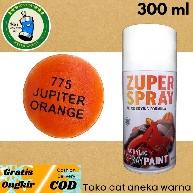 cat semprot 300cc orange yamaha jupiter zuper spray produk dari rj london spray paint pilox pilok