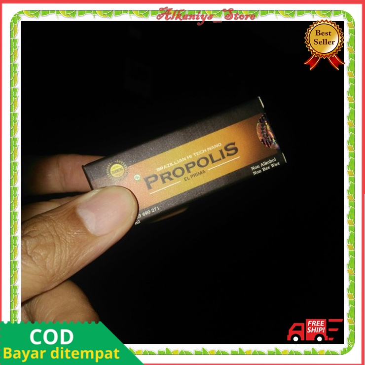 Propolis Nano Tech Brazilian 100% Asli Murah Original Eceran/1 Botol Anti Biotik Alami Promo