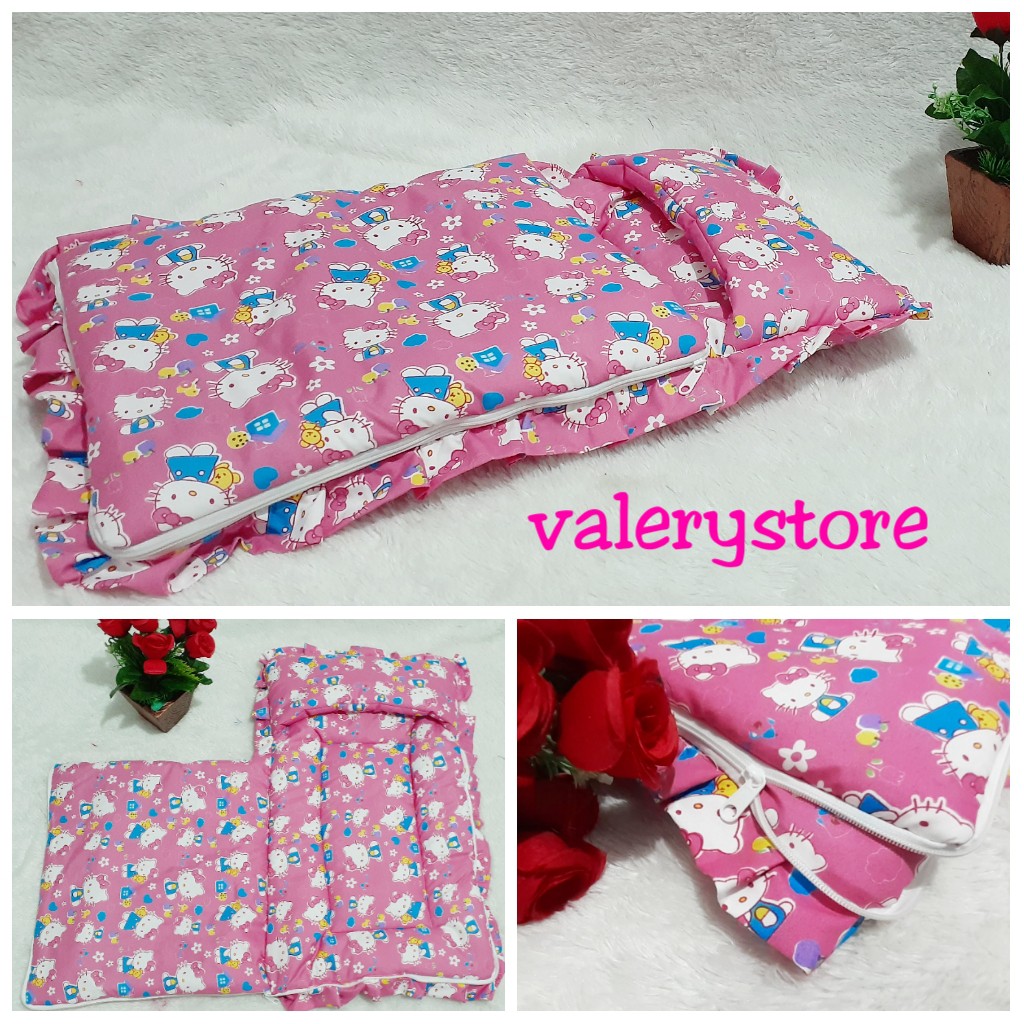Sleeping Bag Motif Hello Kitty Uk50x85cm Bahan Halus Dan Lembut