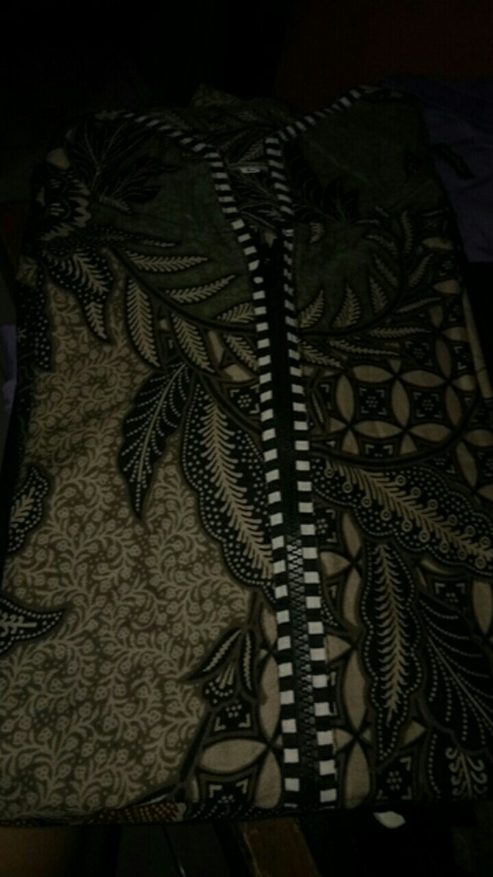 Atasan Batik Dolby Dolbi Dobby Doby Tenun Sutra Tulis Halus Katun Atbm Baron Zipper Zebra Series