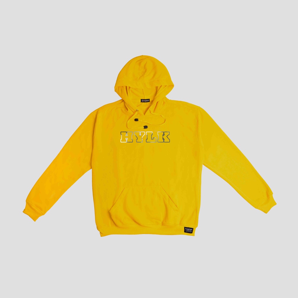 (BISA COD) HEYLOOK Jaket Hoodie Jumper Hylk Unisex Outerwear Terbaru Heylook Yellow