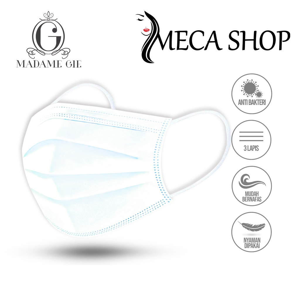 Madame Gie Safety You Face Mask Box - Masker Kesehatan Isi 50 Pcs