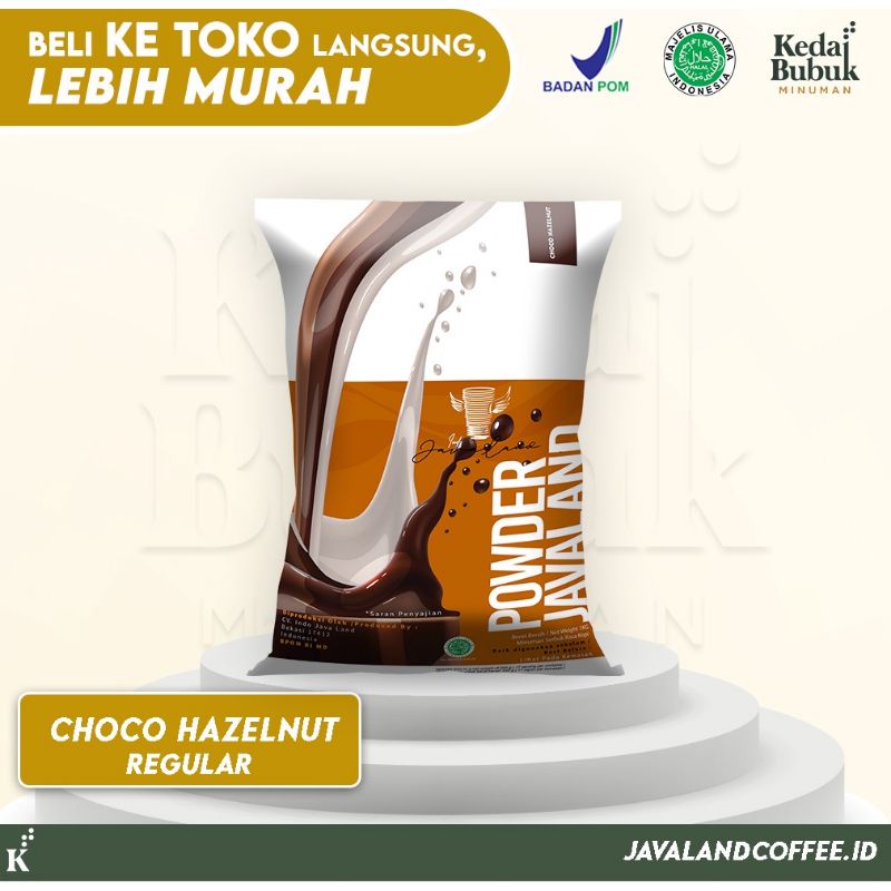 

JAVALAND Bubuk Rasa Choco hazelnut 1kg