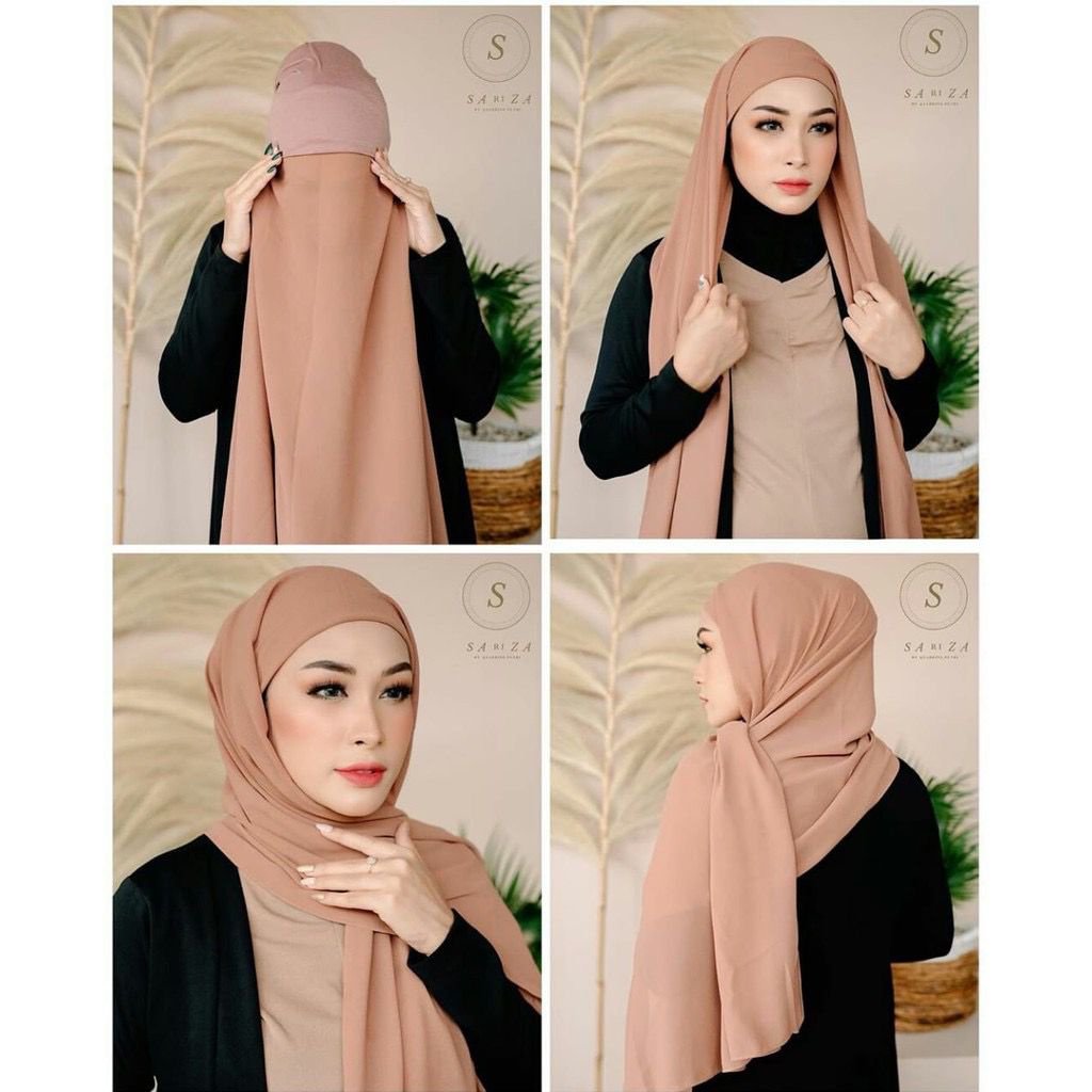 PASHMINA 2IN1 INNER CERUTY BABYDOLL 175 HIJAB