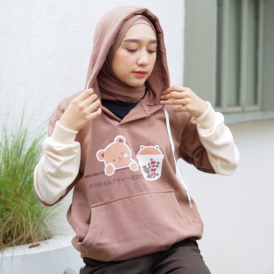 MVP - Panda Combi Hoodie - Sweater Hoodie Unisex Terbaru