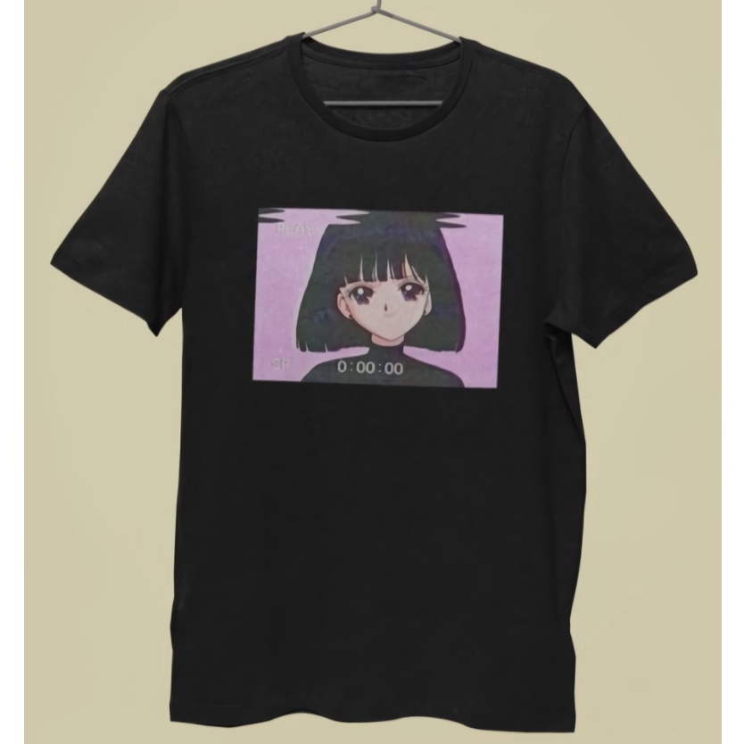 Tshirt Anime Girl Retro Premium Unisex