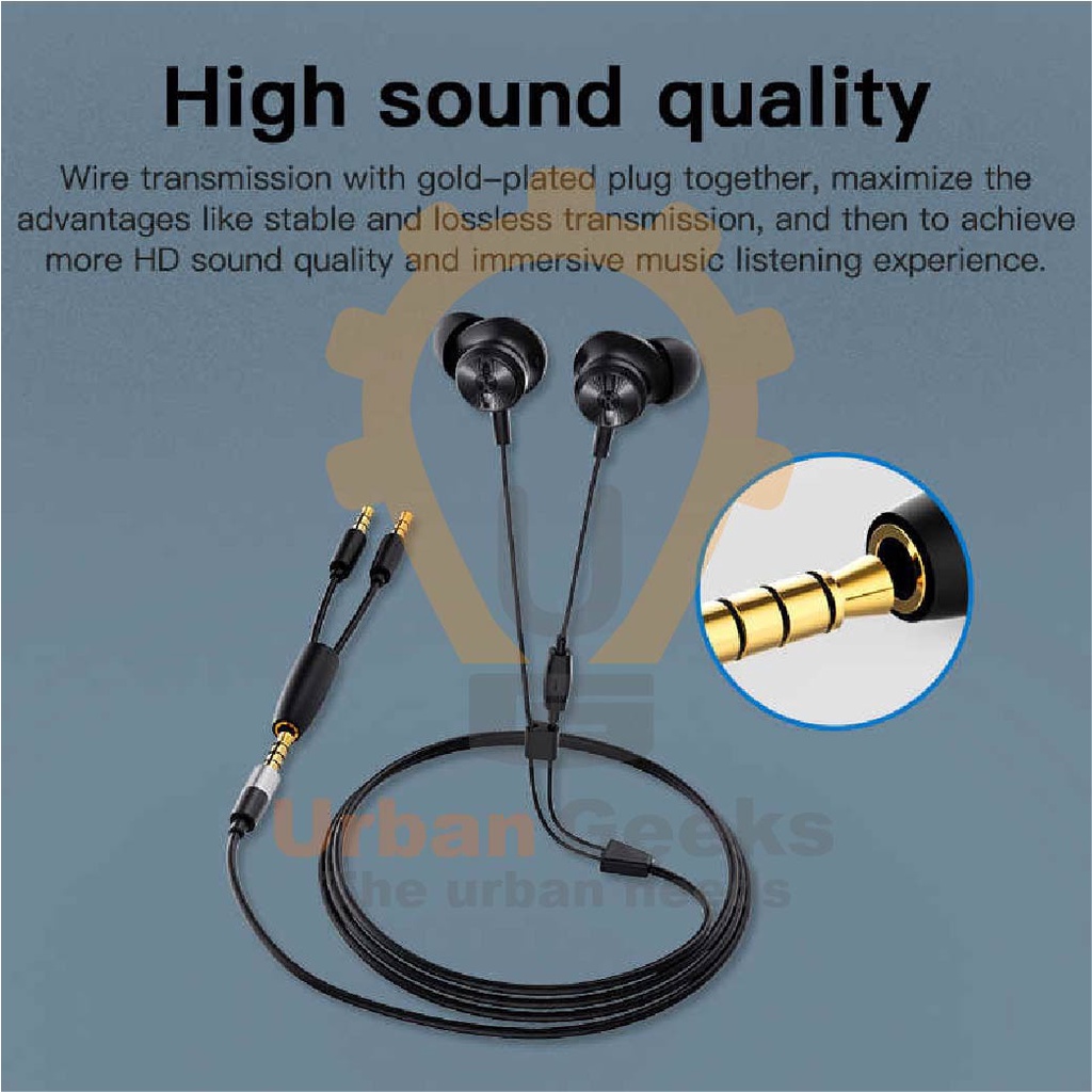 Wired Earphones in-Ear Earbuds Headphones Bluedio Li