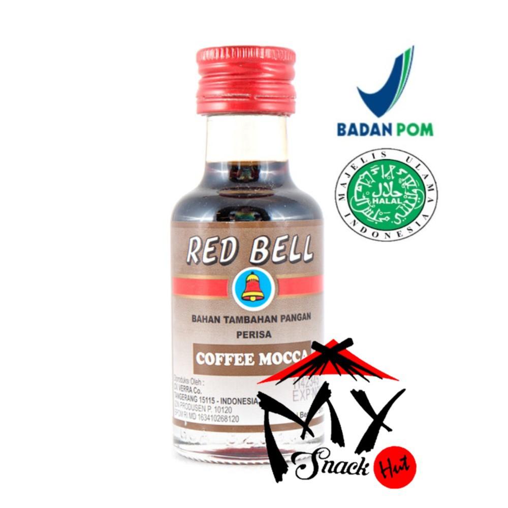 

RED BELL FLAVOUR COFFEE MOCCA 30ML - RED BEL ESSEN KOPI MOKA - REDBELL ESEN ESSENCE MOCHA HALAL MUI Berkualitas