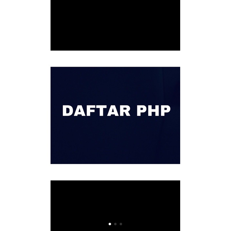 Nama Daftar Php Shopee Indonesia