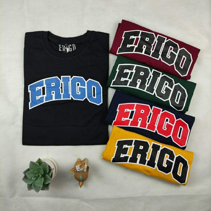 KAOS -KAOS ERIGO - KAOS BRAND ERIGO - CLOTHING - KAOS - COD -  SIAP KIRIM