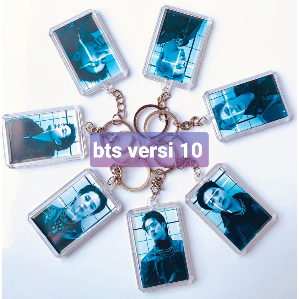 GANTUNGAN KUNCI AKRILIK BTS // GANCI AKRILIK KPOP 2 SISI