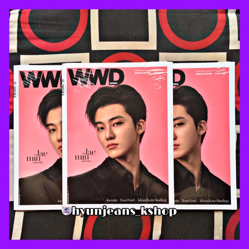 WWD Korea October 2021 SPECIAL EDITION No.02 (Jaemin NCT DREAM) Magazine / Majalah Oktober