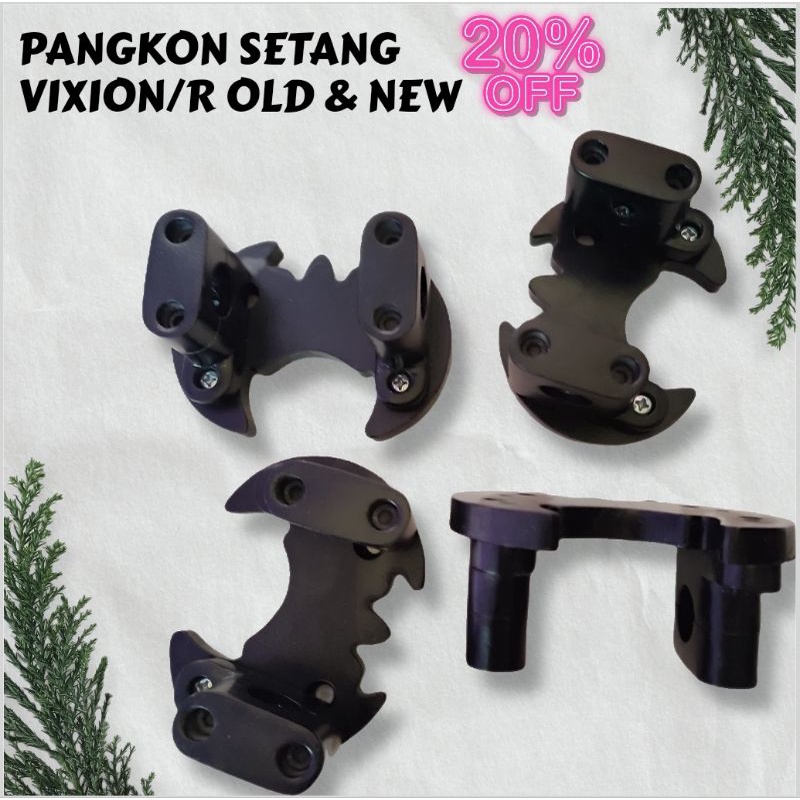 RAISER STANG NEW VIXION R 2017 FACELIFT - PENINGGI STANG NEW VIXION ATAU NEW VIXION R MODEL BATMAN