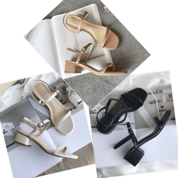 1521Hy Lawrensia Sepatu Pesta Murah Hills Heel Cewek Cewe Kondang 1709BQ High Heels Tali 1 Ready 3 W