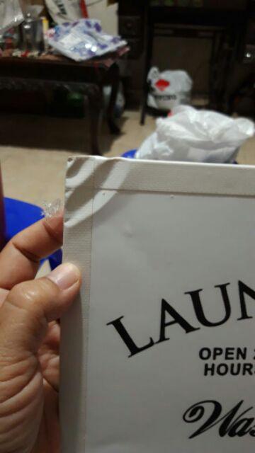 Wall Decor - Bathroom And Laundry Series Hiasan Pajangan Dinding Shabby Chic 1 Buah