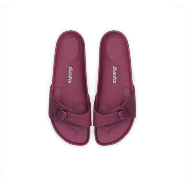 BATA Sandal Wanita PIA (MAROON, NAVY, BLACK) READY STOCK !!