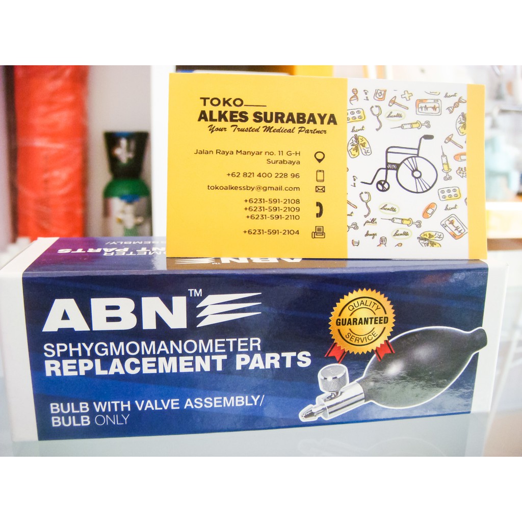 ABN Bulb Replacement Parts / Bola Tensimeter ABN /Sparepart Tensimeter