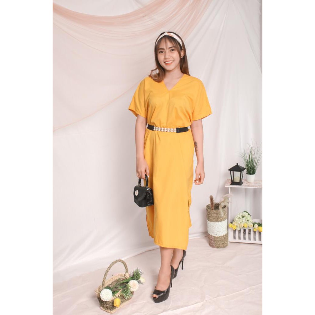 [12.12] Rx Fashion MAIRA DRESS Bahan TWISCONE Fit XL