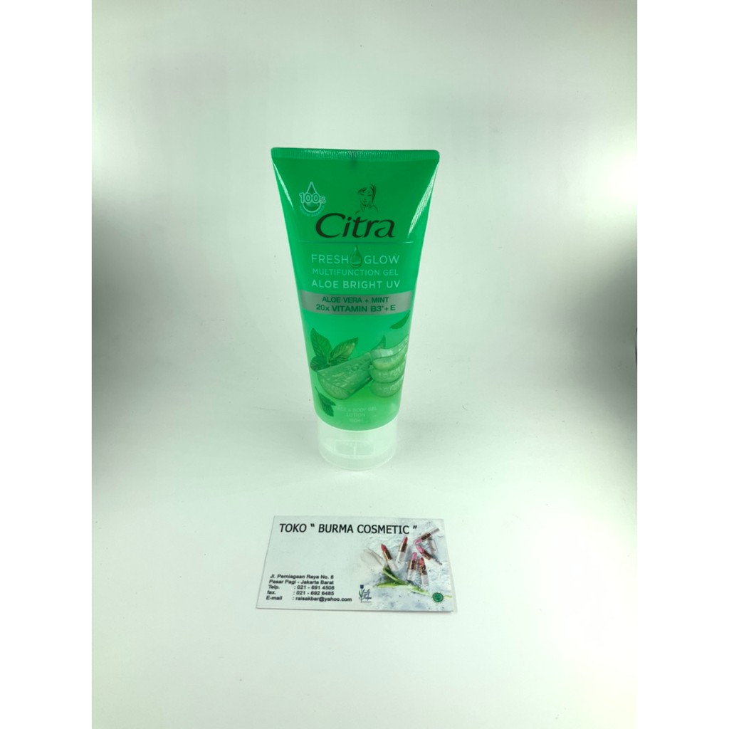 CITRA FRESH GLOW MULTIFUNCTION GEL ALOE BRIGHT UV 180 ML