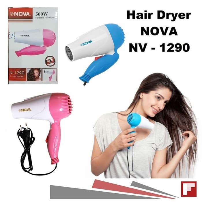 NOVA FOLDABLE HAIR DRYER PENGERING RAMBUT NOVA