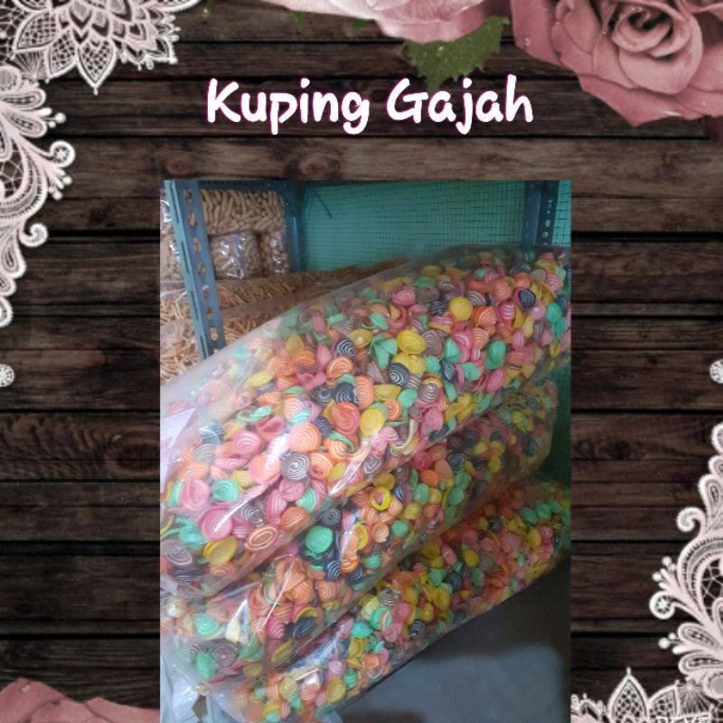 

jajanan hariraya snack repack kuping gajah 250 g