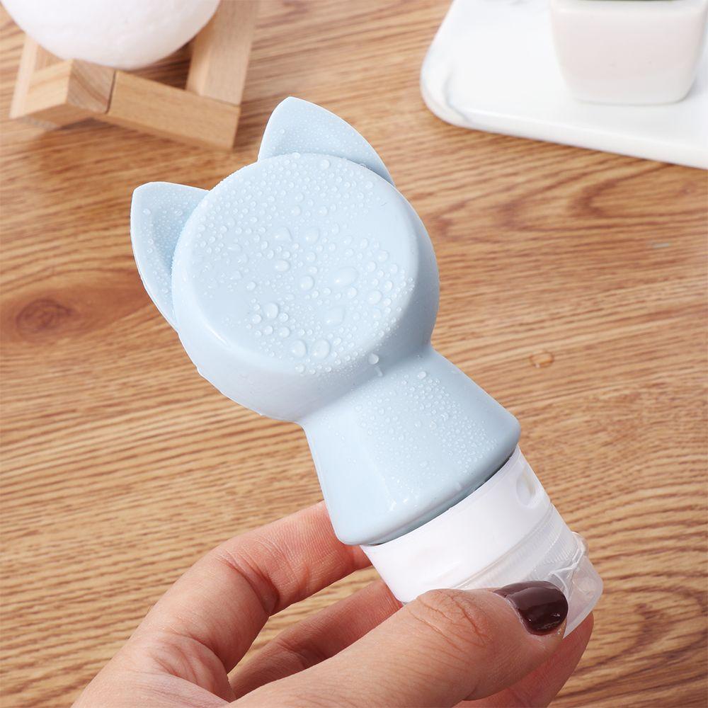 POPULAR Portable Travel Kit Makeup Tool Lotion Cream Packing Silicone Refillable Bottle New Empty Cosmetic Containers Shampoo Holder Cartoon Cute Spray Bottle