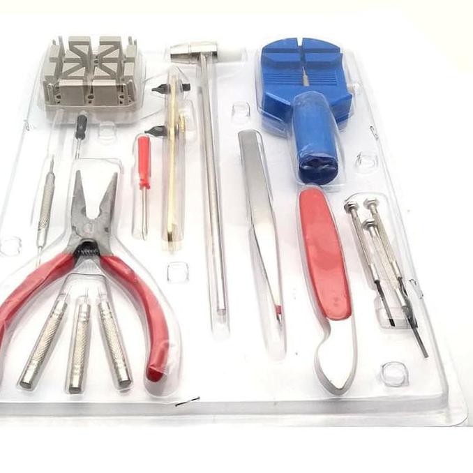 PAKET LENGKAP REPARASI JAM TANGAN/ALAT SERVIS JAM LENGKAP
