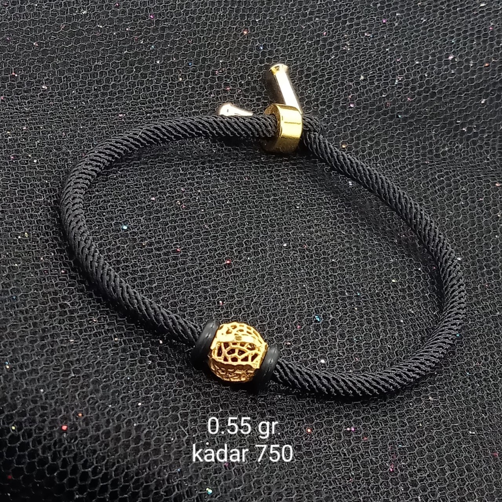 Gelang Emas 17K - 0.55 gr Kadar 750 - 657