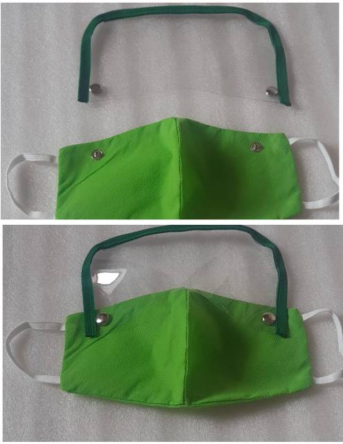 Masker kain spunbond face shield