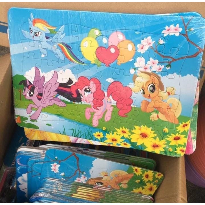 Puzzle 48 Pcs Jigsaw 3D Import Mainan Edukasi Anak Bongkar Pasang