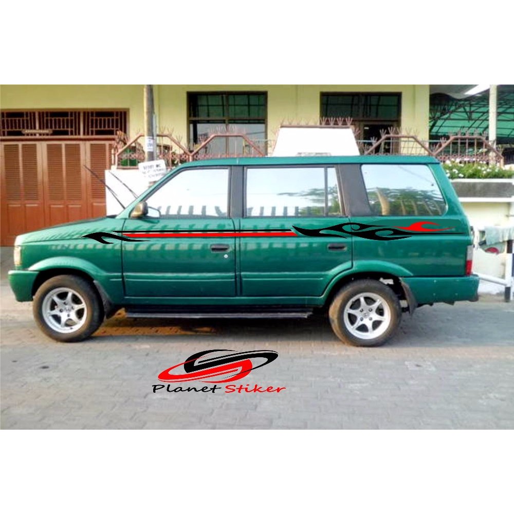 STIKER MOBIL ISUZU PANTHER FLAG RACING KEREN KUALITAS SUPER Shopee Indonesia