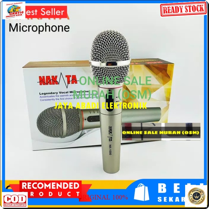 G115 NAKATA BAHAN BESI MIC WIRELESS SINGLE MIK WIRELES MIKROPON MIKROPHONE SOUNDBEST MICROPHONE KARAOKE VOKAL VOCAL ARTIS PROFESIONAL PRO SOUND BEST SISTEM AUDIO PANGGUNG LEGENDARY DYNAMIC PENGERAS SUARA HIFI SENSITIF MC PIDATO SEMINAR CERAMAH AC