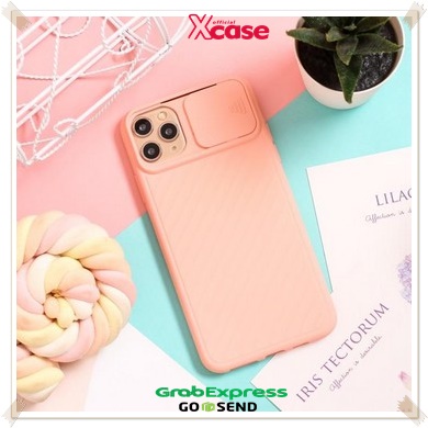 Soft case iPhone 6 7 8 + X XS XR 11 12 MINI PRO MAX - Colour Protection Slide Camera Lens Case