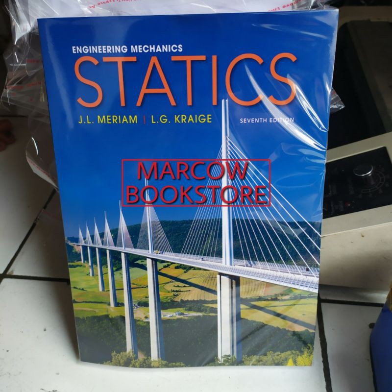 Jual ENGINEERING MECHANICS STATICS 7th SEVENTH EDITION By MERIAM ...