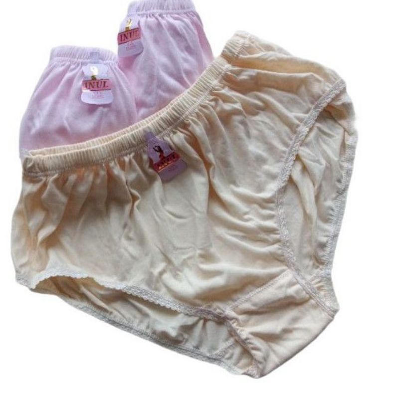 6PCS CD wanita JUMBO INUL||Celana Dalam Inul Jumbo