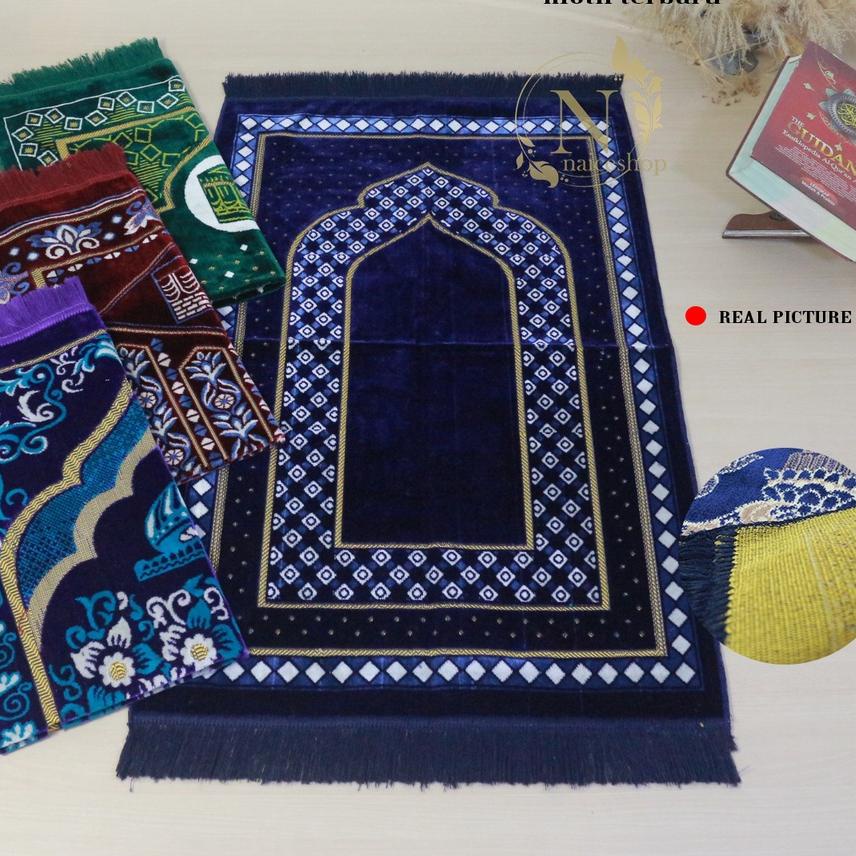 ✶ Sajadah Tebal Turki Bulu Premium Dijamin Halus ➾