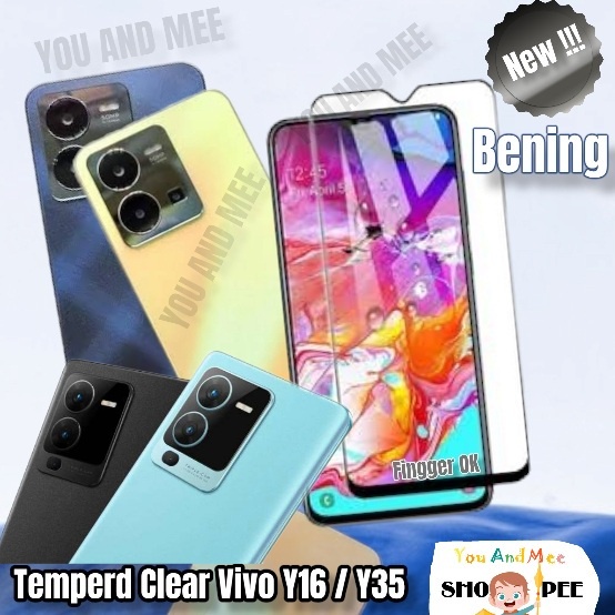 Kaca!! Tempered Clear Full Cover Vivo T1 T1Pro Y01 S1 S1Pro Y11 Y12 Y12i Y12s Y15 Y15s Y17 Y19 Y95 Y93 Y91 Y91C Y1S Y71 Y81 Y83 Y85 X80 X60 X50 Z1 Pro Tempred Glass Ful Coverage Lem 2022 Temperd Bening Glossy Amoled Glas Tanpa List Hitam Ful i S 4G 5G i S