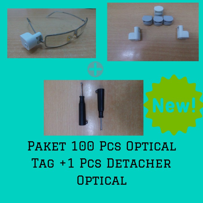 Paket Pembelian Sensor Tag 100 Optical Tag + 1 Pembuka Optical Tag FREE SAMPLE