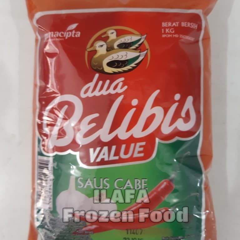 

Dua Belibis Saus Cabe Bantal 1kg