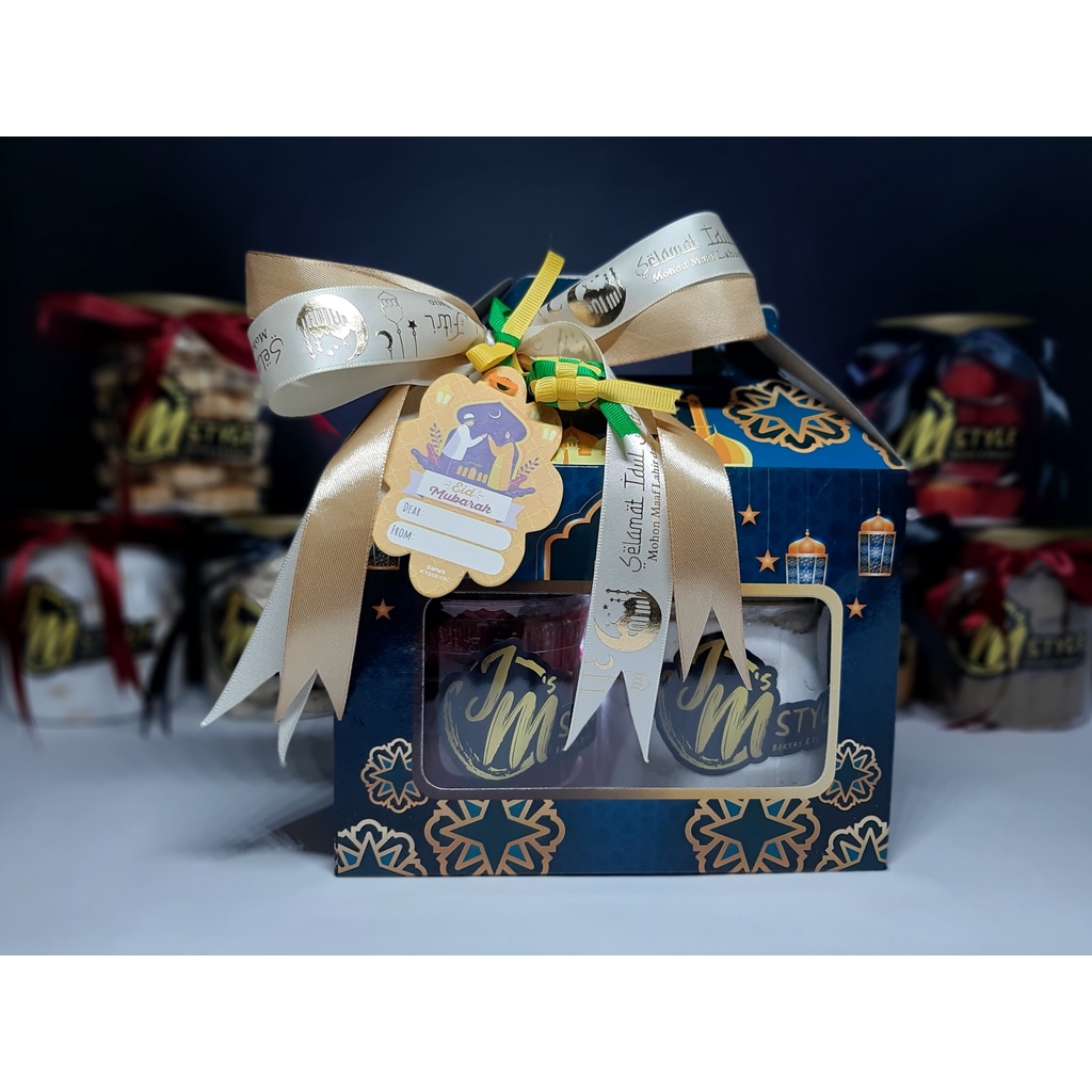 

Hampers Parcel Lebaran Kue Kering Wisjman Premium Homemade toples 2