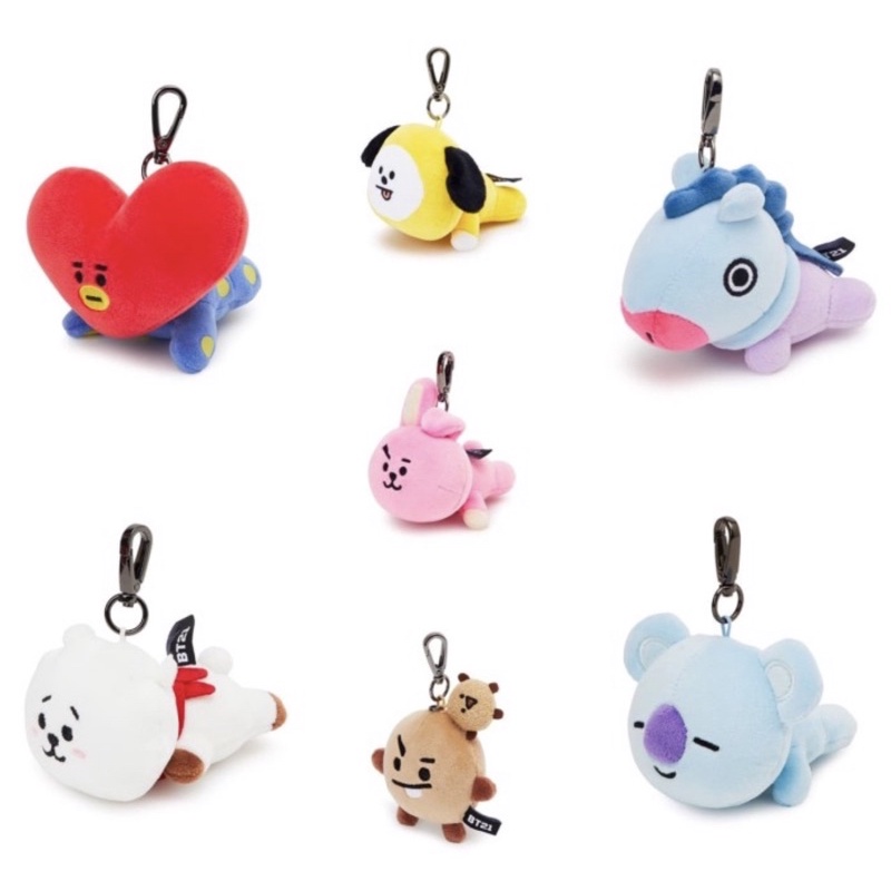 BT21 Lying Bag Charm (READY STOCK)