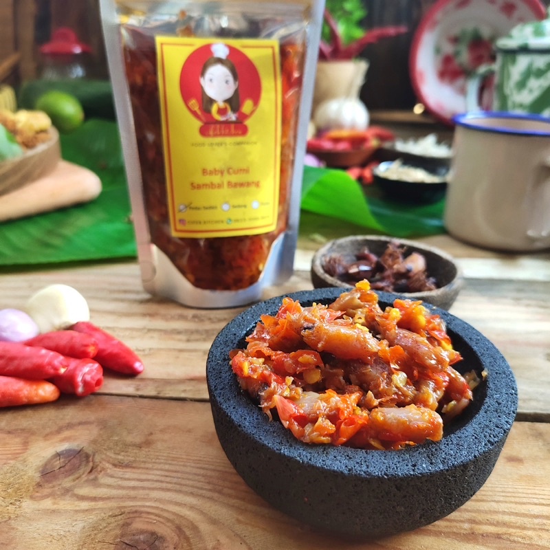

sambal baby cumi pete sambal bawang
