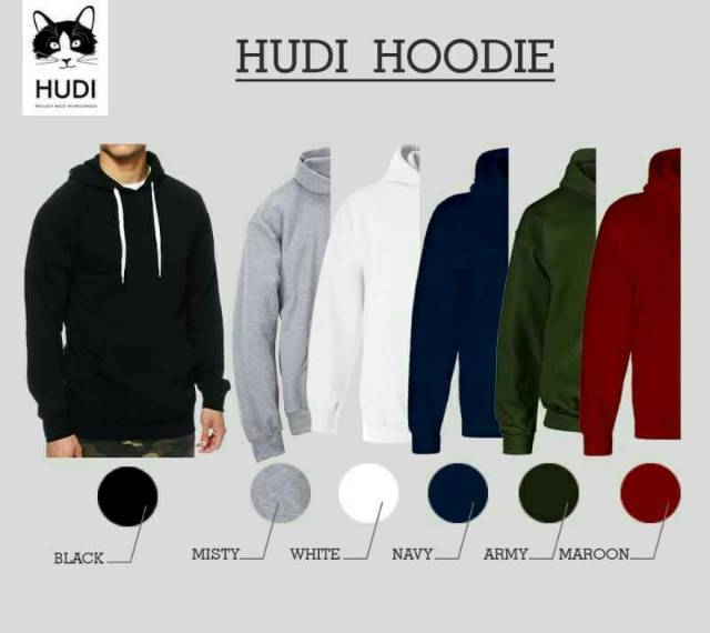 Hoodie Sweater Basic Jumper By HUDI /hudy/hudi/Hoodie